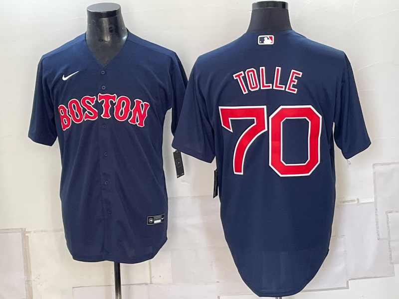 Men Boston Red Sox #70 Tolle blue 2026 Nike MLB Jerseys 092405->boston red sox->MLB Jersey